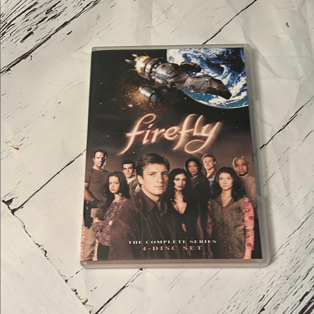 Firefly Completed Series on DVD  ( Rear)